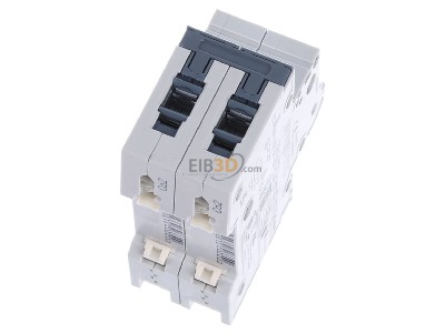 Ansicht oben hinten Siemens 5SY4202-7 LS-Schalter C2A,2pol,T=70,10kA 