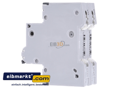 Ansicht rechts Siemens Indus.Sector 5SY4204-7 LS-Schalter C4A,2pol,T=70,10kA 