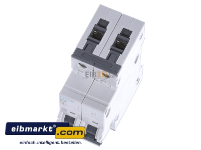 Ansicht oben vorne Siemens Indus.Sector 5SY4204-7 LS-Schalter C4A,2pol,T=70,10kA 