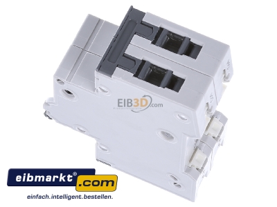 Ansicht oben rechts Siemens Indus.Sector 5SY4204-7 LS-Schalter C4A,2pol,T=70,10kA 