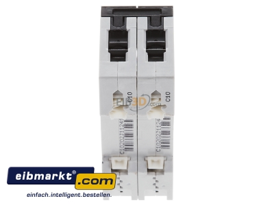 Ansicht oben hinten LS-Schalter C10A,2pol,T=70,10kA 5SY4210-7 Siemens Indus.Sector 5SY4210-7
