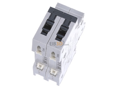 Top rear view Siemens 5SY4216-7 Miniature circuit breaker 2-p C16A 
