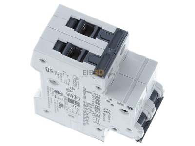 Ansicht oben links Siemens 5SY4220-7 LS-Schalter C20A,2pol,T=70,10kA 
