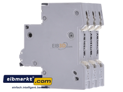 Ansicht rechts Siemens Indus.Sector 5SY4306-7 LS-Schalter C6A,3pol,T=70,10kA 