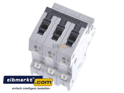 Ansicht oben hinten Siemens Indus.Sector 5SY4316-7 LS-Schalter 16A C 3p. 10kA 
