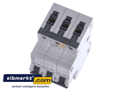 Ansicht oben vorne Siemens Indus.Sector LS-Schalter C20A,3pol,T=70,10kA 5SY4320-7 