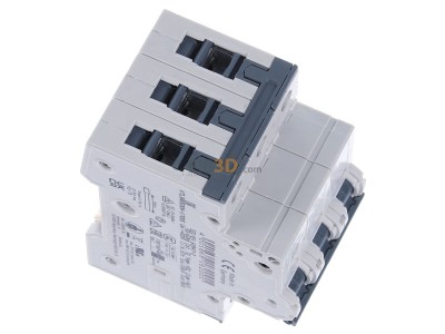 Ansicht oben links Siemens 5SY4350-7 LS-Schalter C50A,3pol,T=70,10kA 