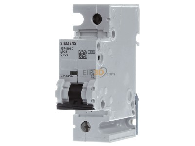 Front view Siemens 5SP4191-7 Miniature circuit breaker 1-p C100A 
