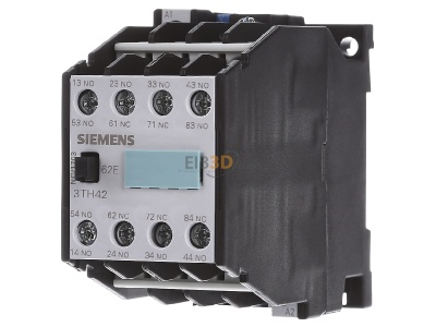 Front view Siemens 3TH4262-0AP0 Auxiliary relay 230VAC 0VDC 2NC/ 6 NO 
