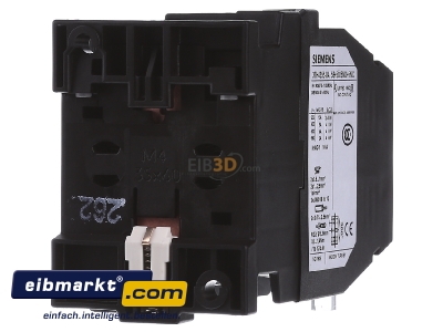 Back view Siemens Indus.Sector 3TH4355-0AP0 Contactor relay 230VAC 0VDC 5NC/ 5 NO
