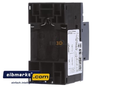 Back view Siemens Indus.Sector 3RV10110JA10 Motor protective circuit-breaker 1A
