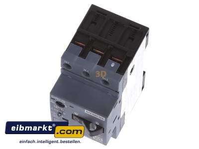 View up front Siemens Indus.Sector 3RV10110JA10 Motor protective circuit-breaker 1A
