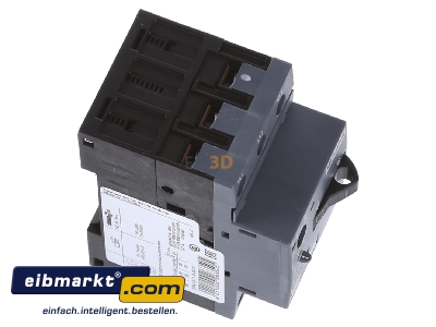 View top left Siemens Indus.Sector 3RV10110JA10 Motor protective circuit-breaker 1A
