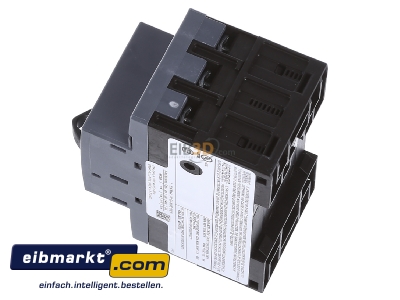 View top right Siemens Indus.Sector 3RV10110JA10 Motor protective circuit-breaker 1A
