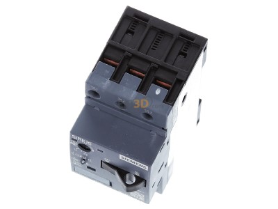 View up front Siemens 3RV1011-0KA10 Motor protection circuit-breaker 1,25A 

