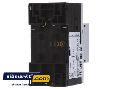 Back view Siemens Indus.Sector 3RV1011-1AA10 Motor protective circuit-breaker 1,6A
