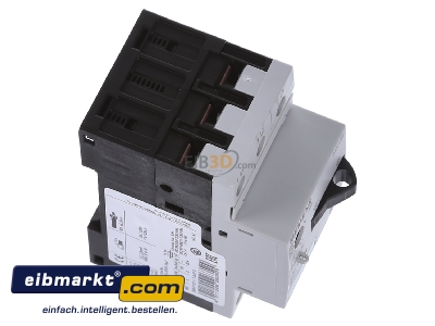 View top left Siemens Indus.Sector 3RV1011-1AA10 Motor protective circuit-breaker 1,6A
