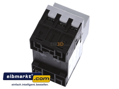 Top rear view Siemens Indus.Sector 3RV1011-1AA10 Motor protective circuit-breaker 1,6A
