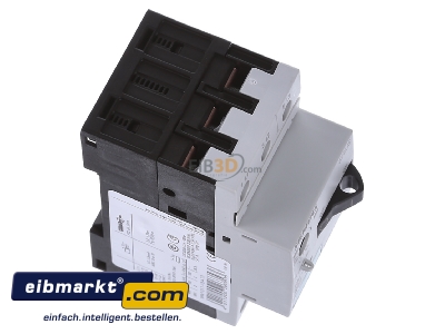 Ansicht oben links Siemens Indus.Sector 3RV1011-1BA10 Leistungsschalter 1,4-2A N24A 