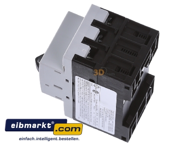 Ansicht oben rechts Siemens Indus.Sector 3RV1011-1BA10 Leistungsschalter 1,4-2A N24A 