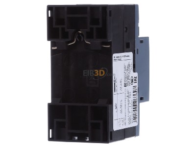 Ansicht hinten Siemens 3RV1011-1JA10 Leistungsschalter 7...10A, N120A 