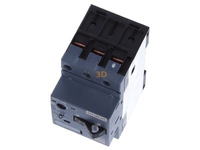 View up front Siemens 3RV1011-1JA10 Motor protection circuit-breaker 10A 
