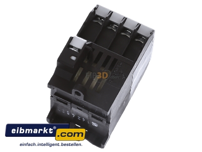 Top rear view Siemens Indus.Sector 3TG1010-0AL2 Magnet contactor 8,4A 230VAC 0VDC
