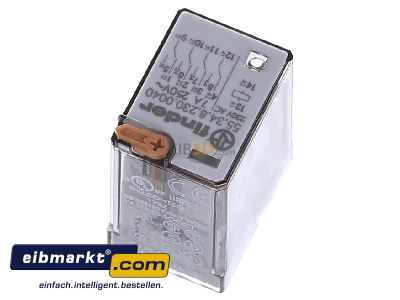 View up front Finder 55.34.8.230.0040 Switching relay AC 230V 7A
