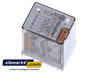 View top left Finder 55.34.8.230.0040 Switching relay AC 230V 7A
