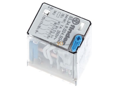 Ansicht oben links Finder 55.34.9.024.5040 Printrelais Miniatur-Industrie 