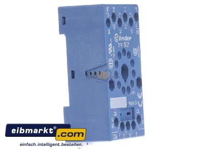 View on the left Finder 9021 Relay socket 11-pin
