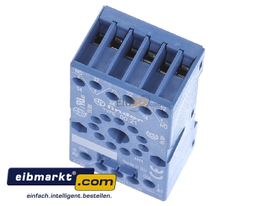 View up front Finder 9021 Relay socket 11-pin
