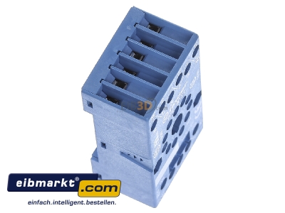 View top left Finder 9021 Relay socket 11-pin
