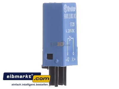View on the left Finder 99.80.3.000.00 Surge protector 6...220VDC
