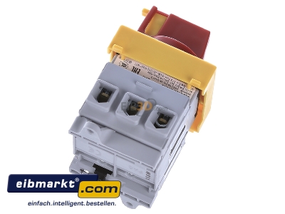 Top rear view Siemens Indus.Sector 3LD2130-0TK13 Safety switch 3-p 9,5kW - 
