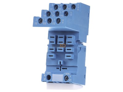 Front view Finder 92.03 Relay socket 11-pin 
