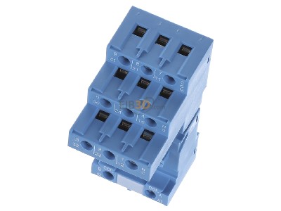 View up front Finder 92.03 Relay socket 11-pin 
