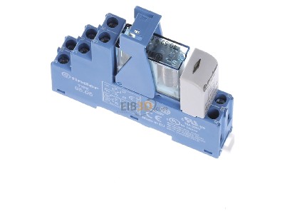 View up front Finder 48.52.9.024.0050 Switching relay DC 24V 8A 
