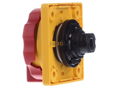 View on the right Siemens 3LD9224-3D Handle for power circuit breaker red 

