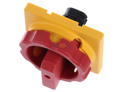 View up front Siemens 3LD9224-3D Handle for power circuit breaker red 
