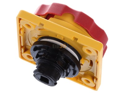 Top rear view Siemens 3LD9224-3D Handle for power circuit breaker red 
