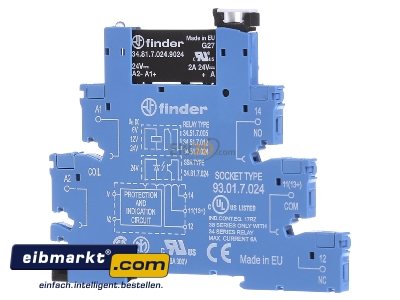 Front view Finder 38.81.7.024.9024 Optocoupler 2A 
