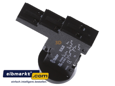 View top right Finder 95.95.30 Relay socket 8-pin
