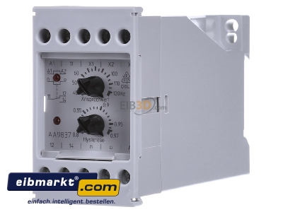 Frontansicht Dold&Shne AA9837.11 40-120HZ Frequenzberwachungsrelais AC50/60HZ230V 