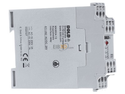 View on the left Dold MK8804.13AC/DC24V Auxiliary relay 24VAC 24VDC 0NC/ 0 NO 
