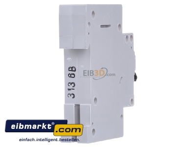 Back view Eaton (Moeller) FAZ-B6/1 Miniature circuit breaker 1-p B6A - 
