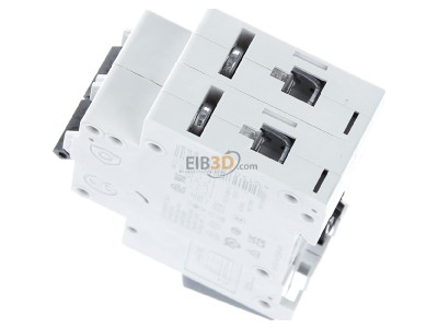 Ansicht oben rechts Eaton FAZ-B6/2 Leitungsschutzschalter B 6A, 2p 