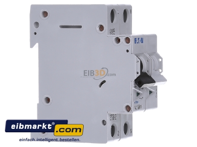 View on the left Eaton (Moeller) FAZ-B6/1N Miniature circuit breaker 1-p B6A
