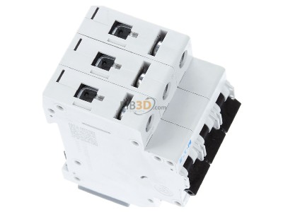 Ansicht oben links Eaton FAZ-B10/3 Leitungsschutzschalter B 10A, 3p 