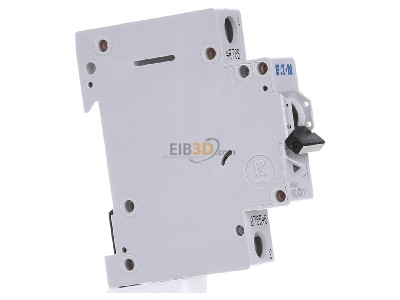 View on the left Eaton FAZ-C1/1 Miniature circuit breaker 1-p C1A 
